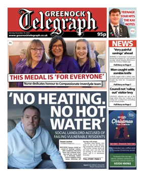 Cover of Greenock Telegraph