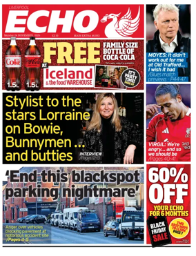 Cover of Liverpool Echo