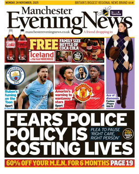 Cover of Manchester Evening News