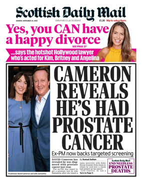 Cover of Scottish Daily Mail