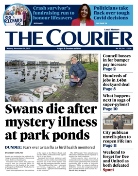 Cover of The Courier & Advertiser (Angus and The Mearns Edition)