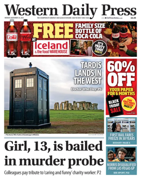 Cover of Western Daily Press