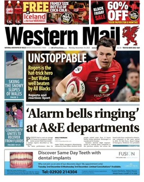 Cover of Western Mail