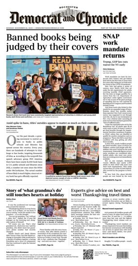 Cover of Democrat and Chronicle