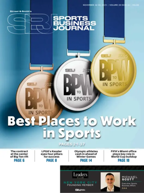 Cover of Sports Business Journal