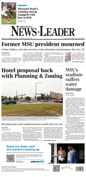 Cover of Springfield News-Leader