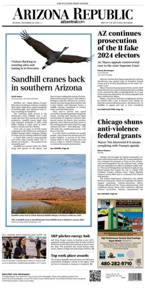 Cover of The Arizona Republic