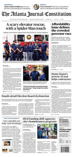 Cover of The Atlanta Journal-Constitution