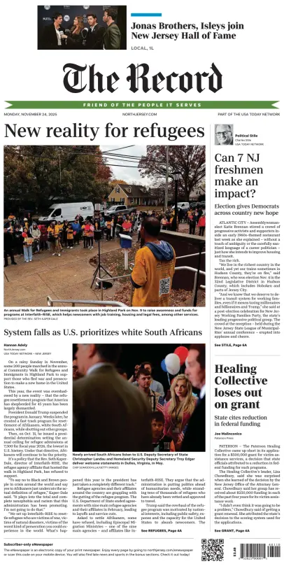 Cover of The Bergen Record