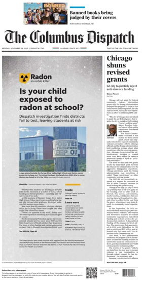 Cover of The Columbus Dispatch