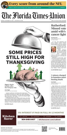 Cover of The Florida Times-Union