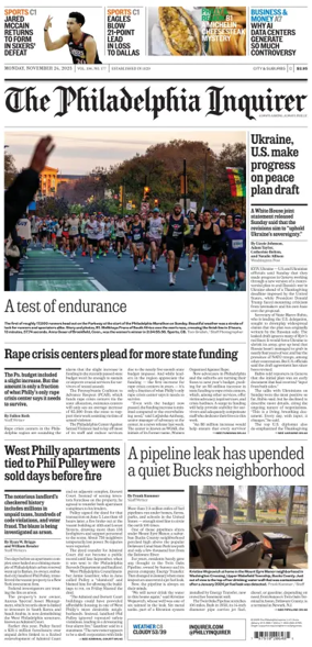 Cover of The Philadelphia Inquirer