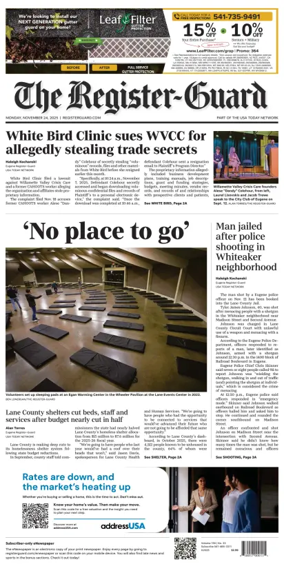 Cover of The Register-Guard