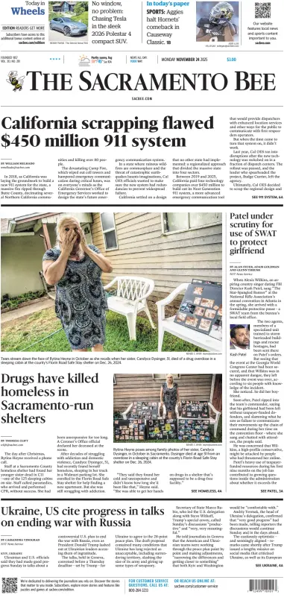Cover of The Sacramento Bee