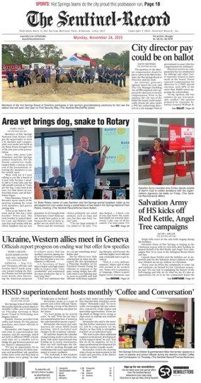 Cover of The Sentinel-Record