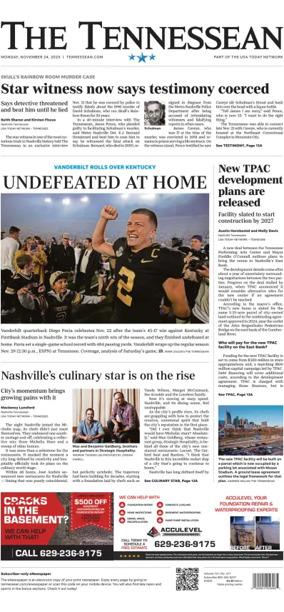 Cover of The Tennessean