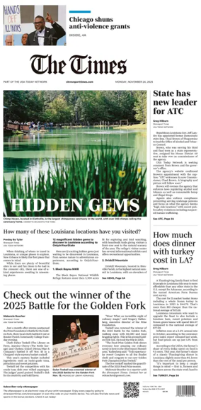 Cover of The Times (Shreveport)