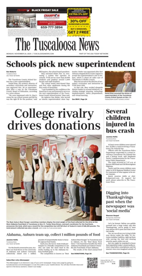 Cover of The Tuscaloosa News