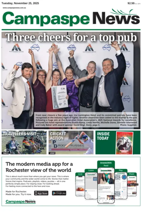 Cover of Campaspe News