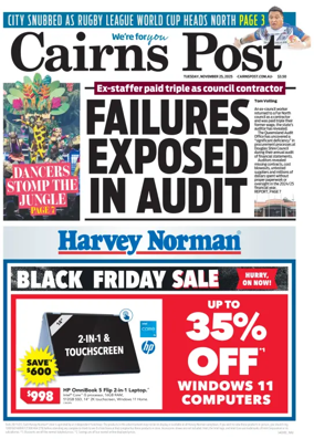 Cover of The Cairns Post