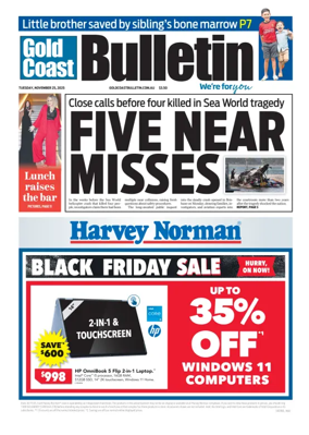 Cover of The Gold Coast Bulletin