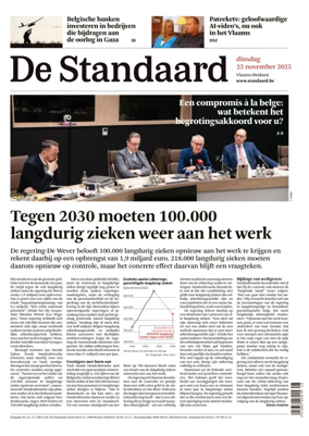 Cover of De Standaard