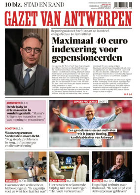 Cover of Gazet van Antwerpen Metropool Stad