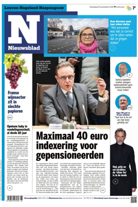 Cover of Het Nieuwsblad