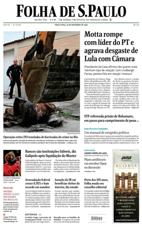 Cover of Folha De S.Paulo