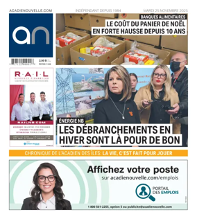 Cover of Acadie Nouvelle