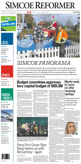 Cover of Simcoe Reformer