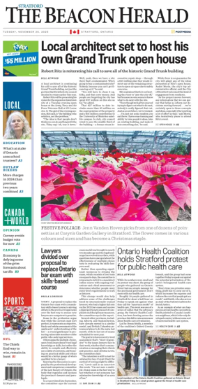 Cover of The Beacon Herald