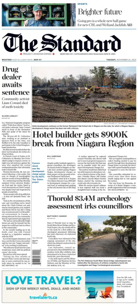 Cover of The Standard (St. Catharines)