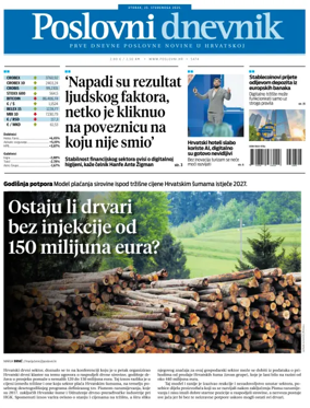 Cover of Poslovni Dnevnik
