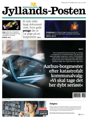 Cover of Jyllands-Posten