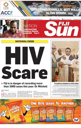 Cover of Fiji Sun