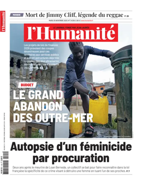 Cover of L'HUMANITE