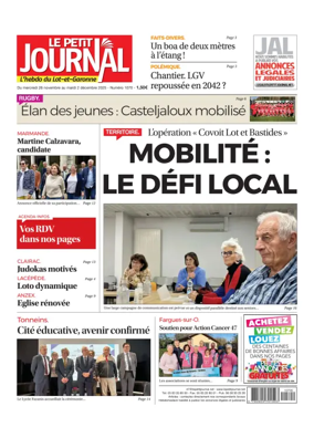 Cover of Le Petit Journal - L'hebdo du Lot-et-Garonne