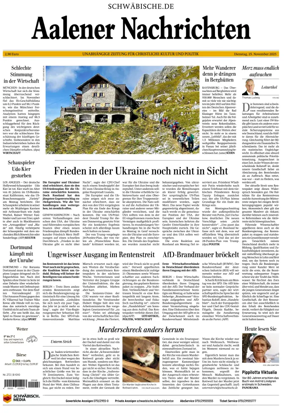 Cover of Aalener Nachrichten