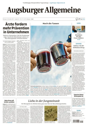 Cover of Augsburger Allgemeine (Ausgabe Stadt)