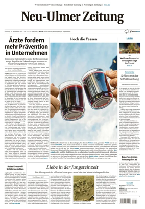 Cover of Neu-Ulmer Zeitung