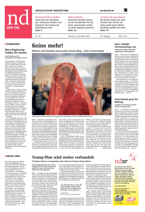 Cover of Neues Deutschland