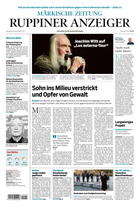 Cover of Ruppiner Anzeiger