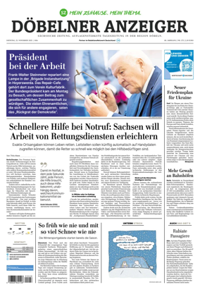 Cover of Sächsische Zeitung (Döbeln)