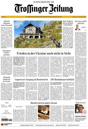 Cover of Trossinger Zeitung