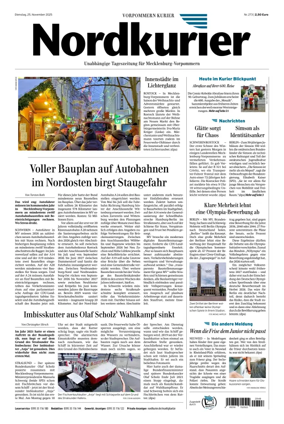 Cover of Vorpommern Kurier (Anklam)