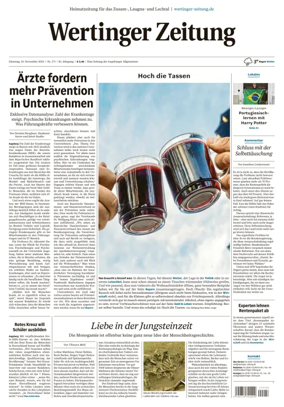 Cover of Wertinger Zeitung