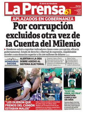 Cover of Diario La Prensa