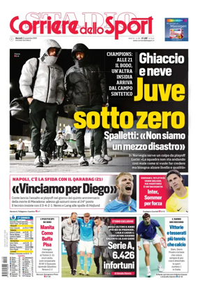 Cover of Corriere dello Sport (Nazionale)