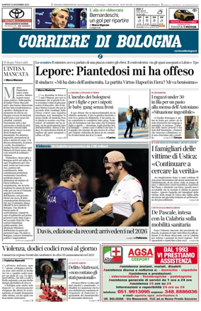 Cover of Corriere di Bologna